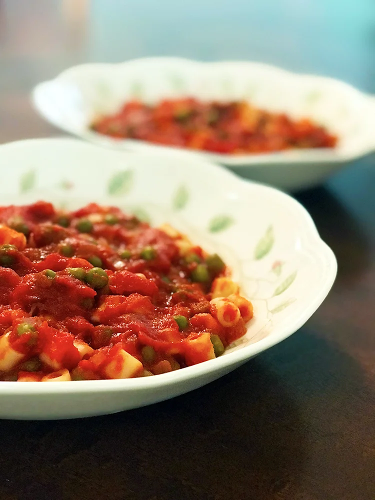 Peas and Macaroni