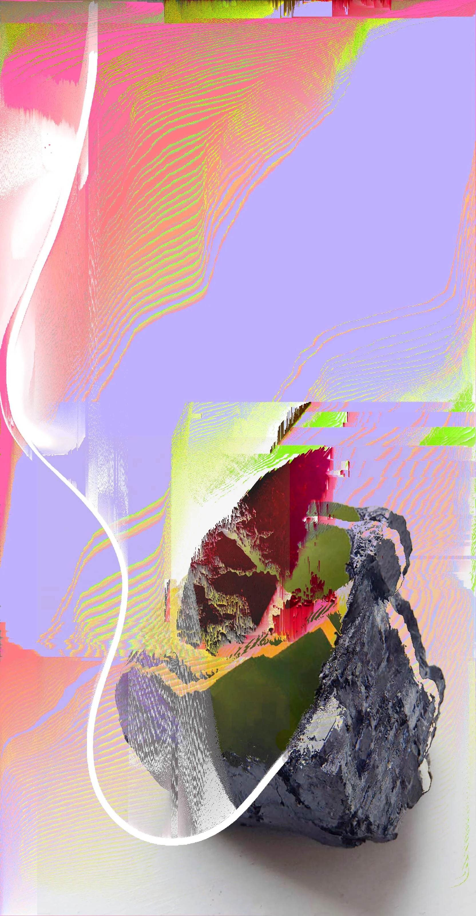 'Data Dreamland #1' 40x77cm Framed digital photograph on aluminium dibond 2020.jpg