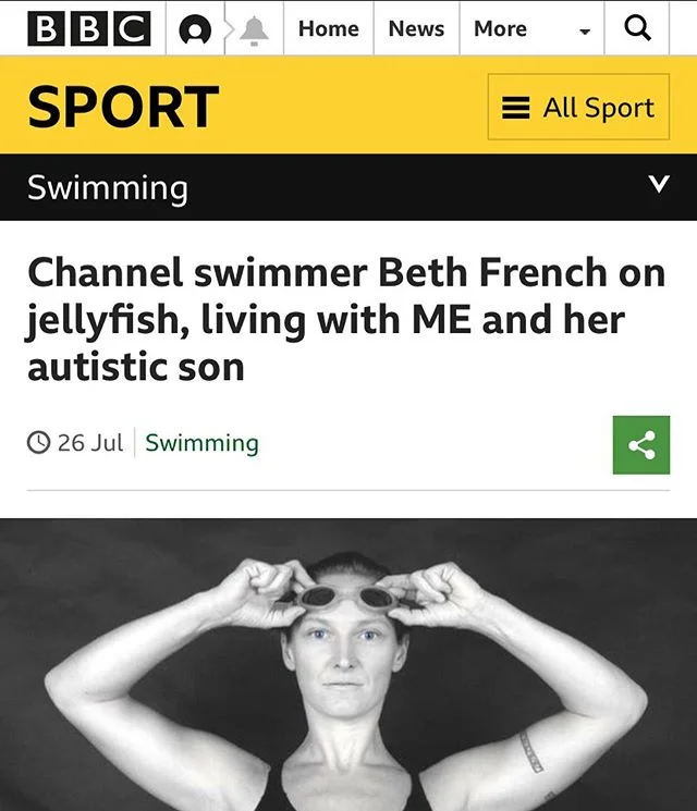 Great to see @bethfrenchlives on @bbcsport discussing her life, Oceans Seven and @againstthetidesfilm . Proud to be working with her! 
@bbc if you want to show the film, get in touch 😉
Check out the article here:
https://www.bbc.co.uk/sport/swimmin