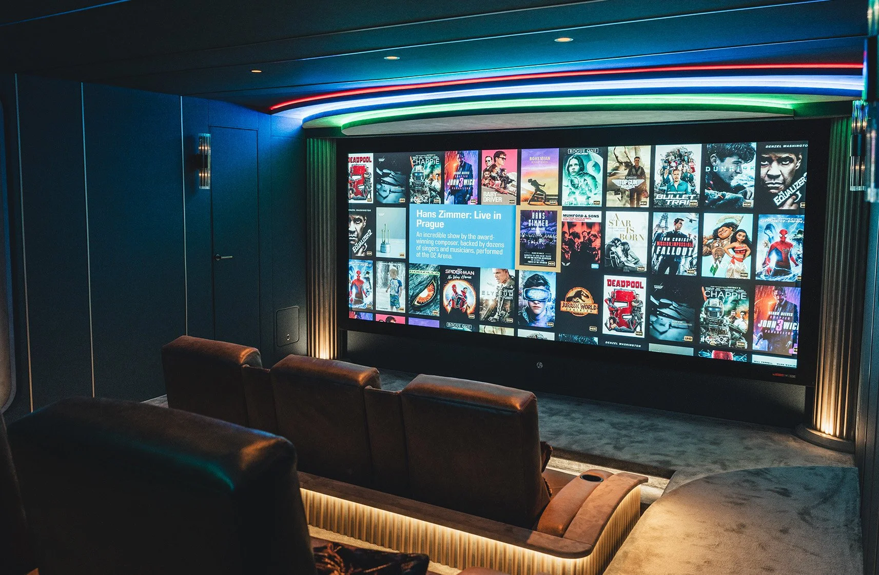 Super-Sized TV or Projector and Screen?