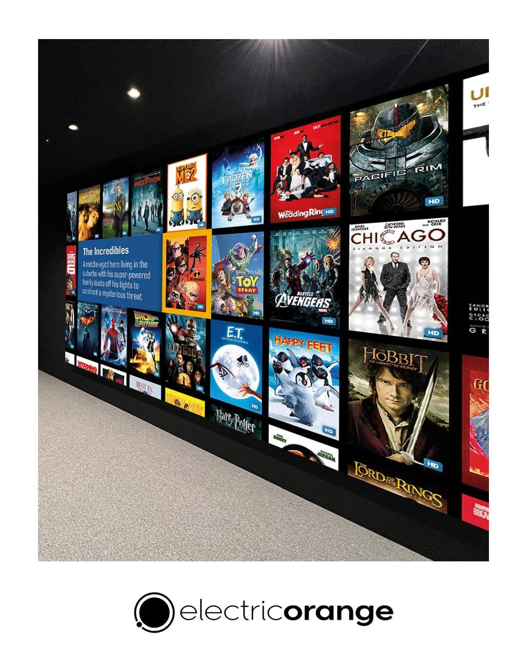 Electric Orange Polaroid