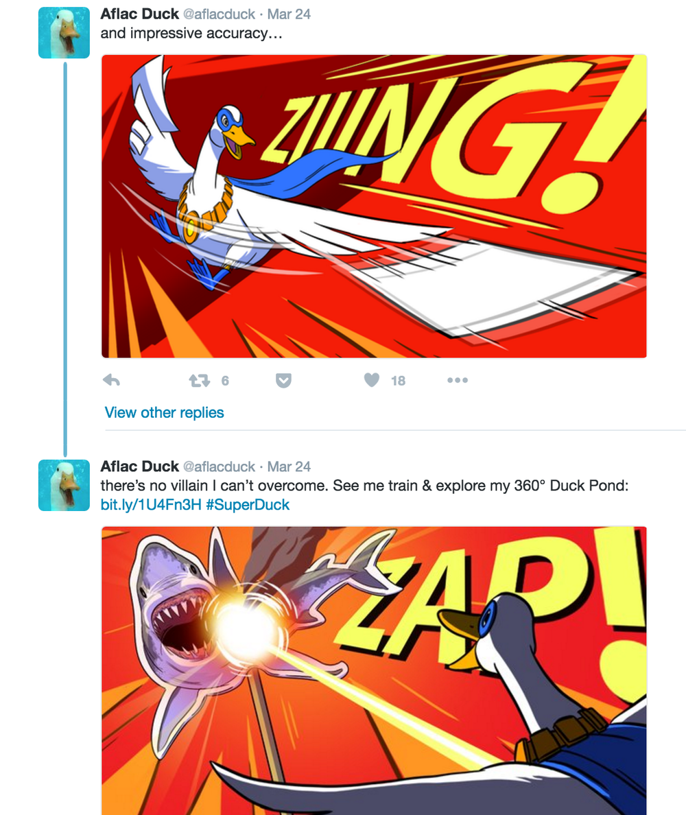 Aflac Graphics