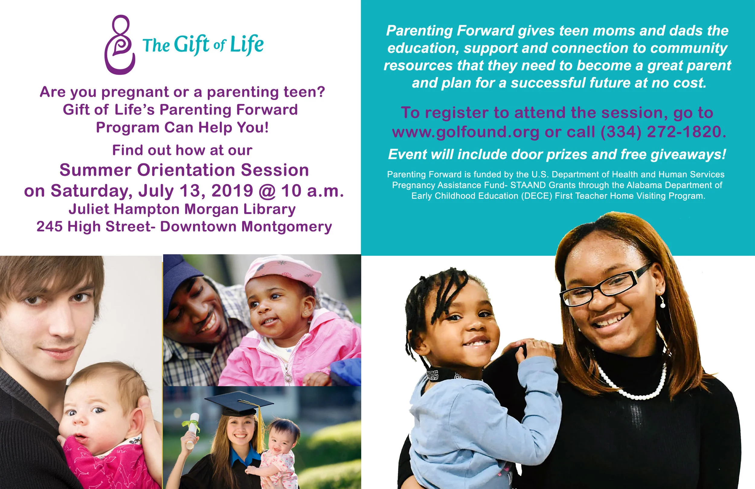 GOL Parenting Forward Summer Orientation- July 13, 2019