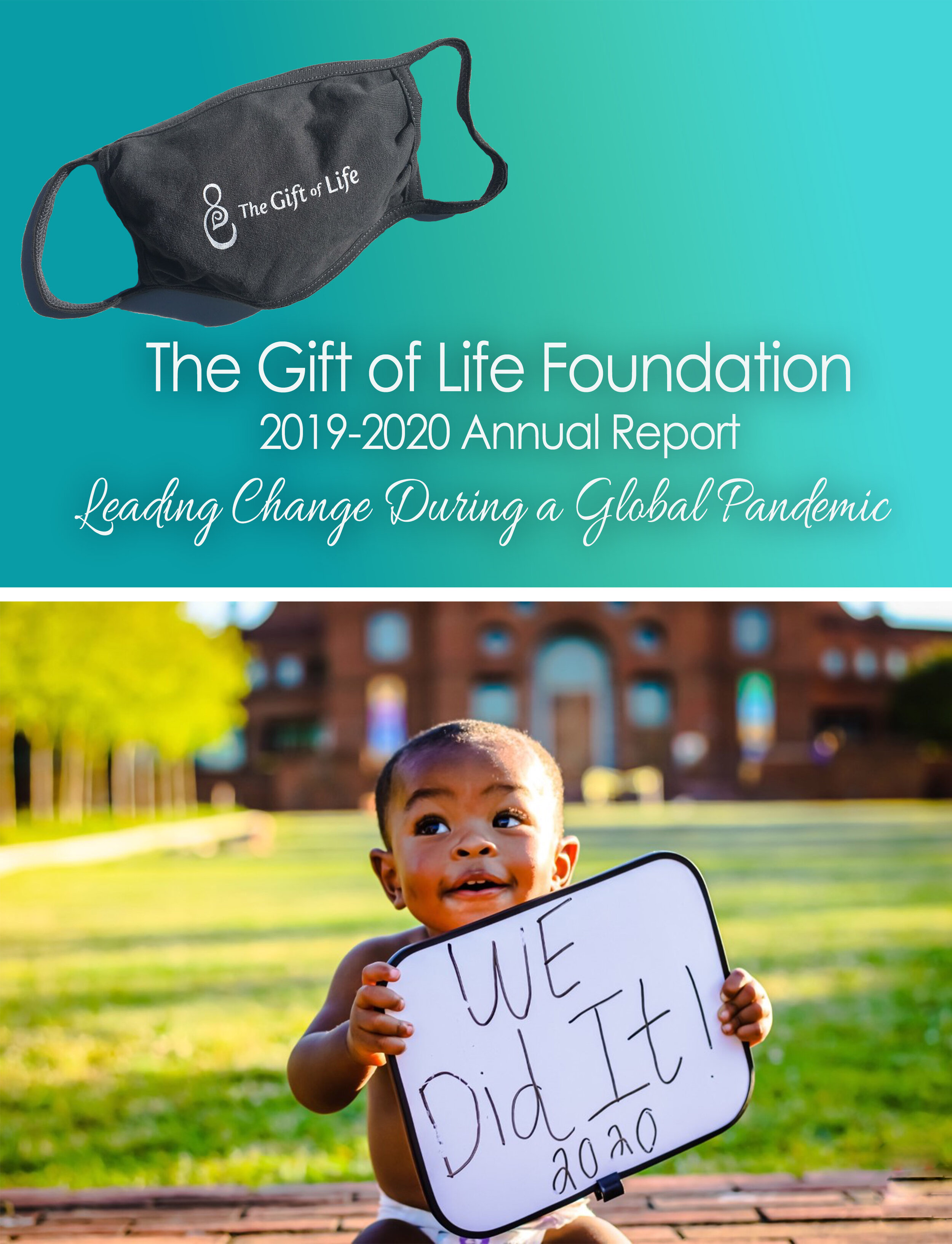 Gift of Life 2019-2020 Annual Report Released