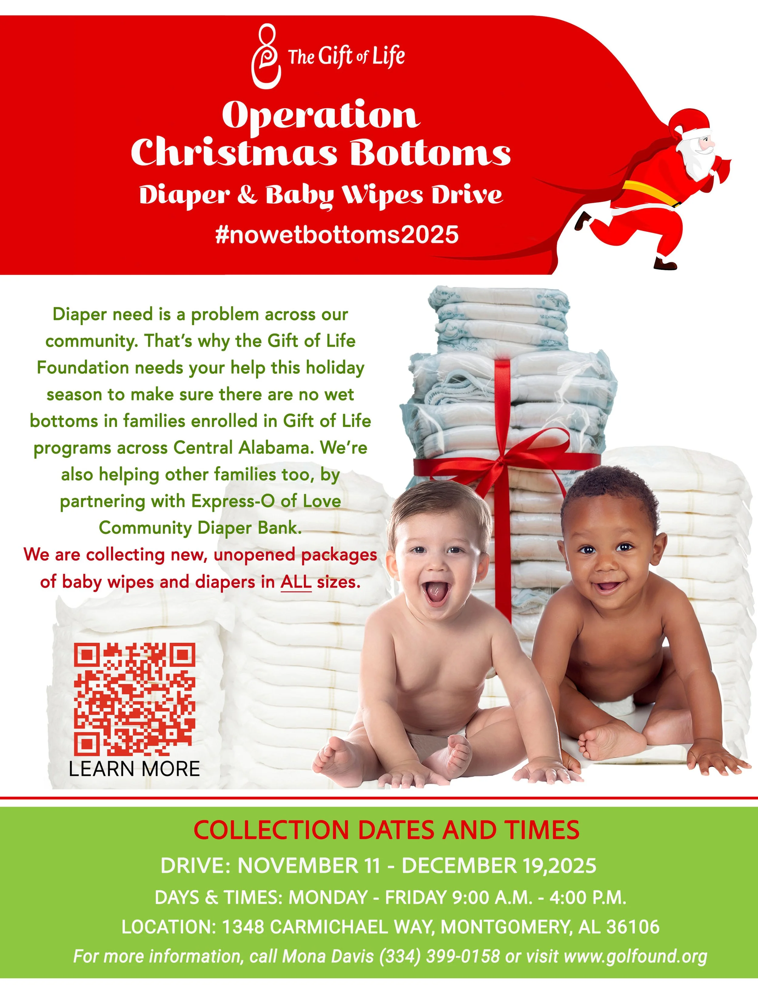 Operation Christmas Bottoms