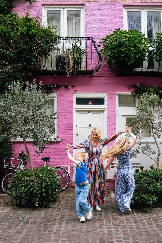 Family Photoshoot in Notting Hill with a professional London photographer