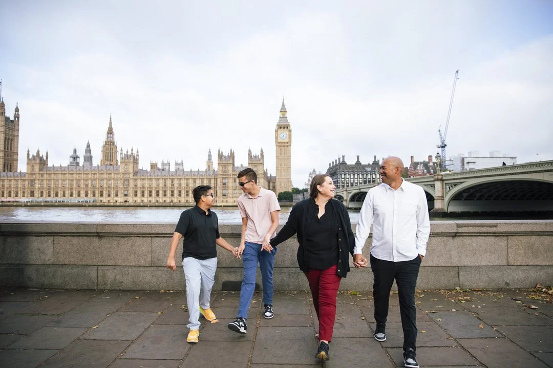 London Family Photoshoots in Westminster with a professional London Photographer