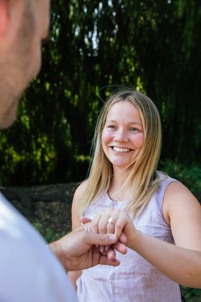 Engaged in St James Park