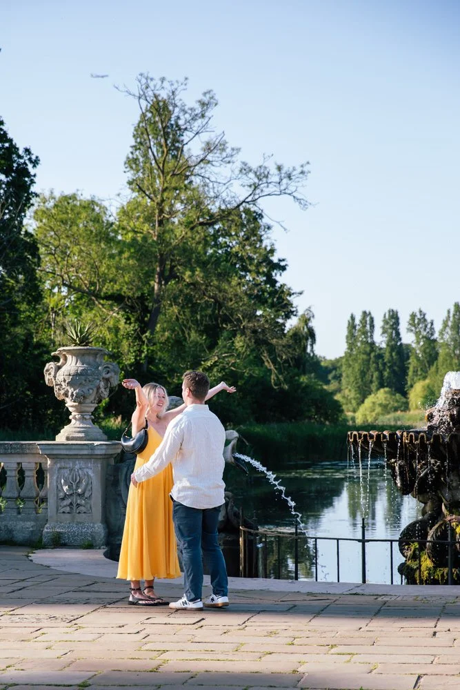 Surprise Proposal Italian Water Gardens
