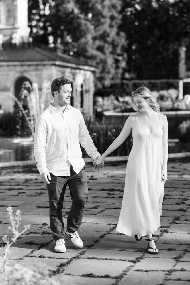 Surprise Proposal at Italian Water Gardens London