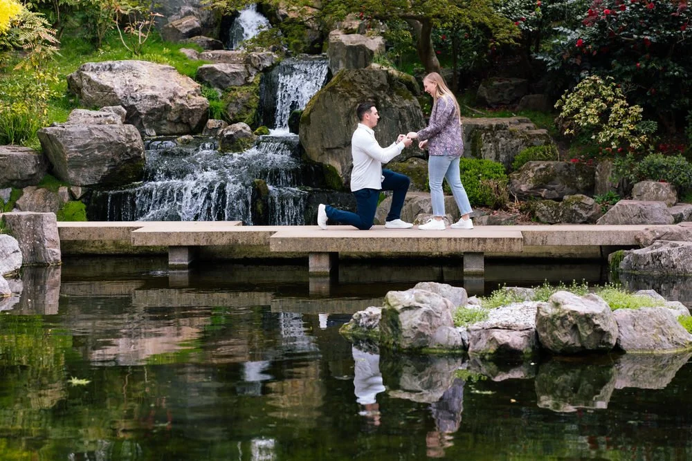 A Spring Proposal photoshoot in London’s Kyoto Garden — Kirsty Hamilton ...