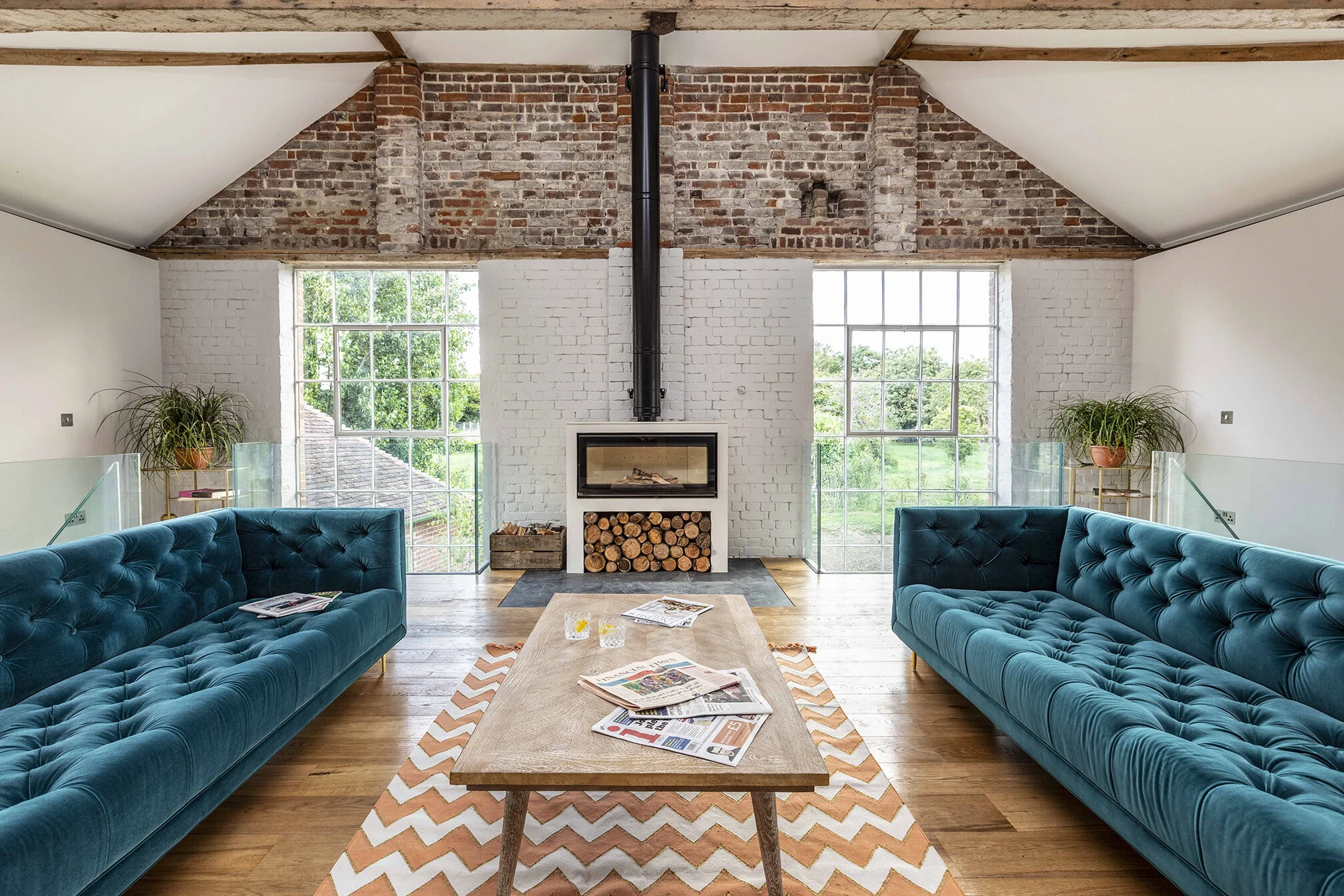  Mezzanine Woodburner 