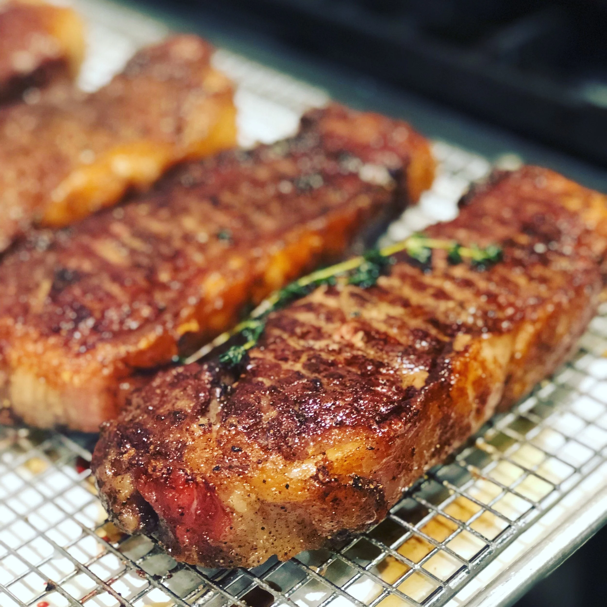 NY striploin steak