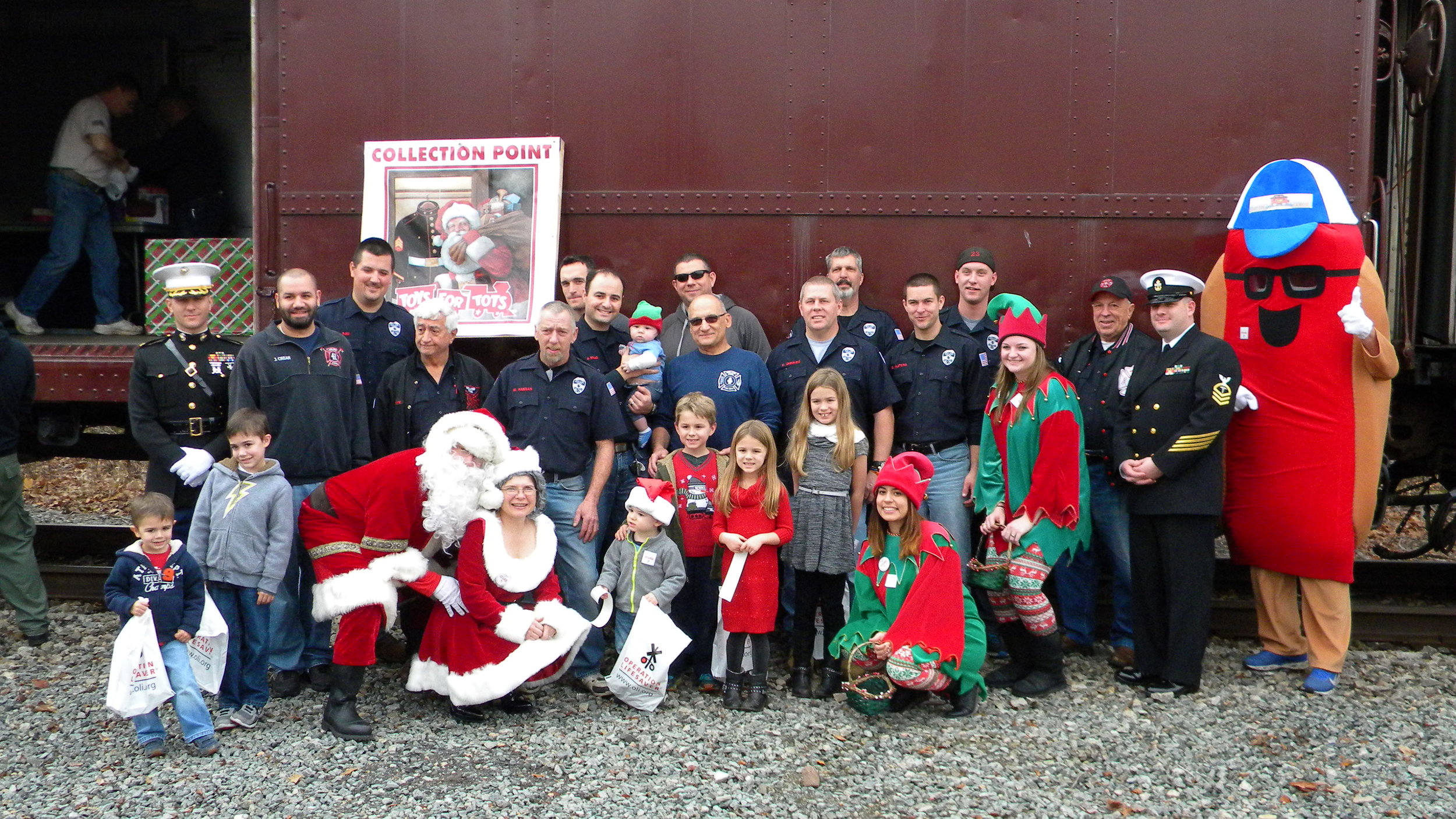 Operation Toy Train Collects Thousands of Toys 