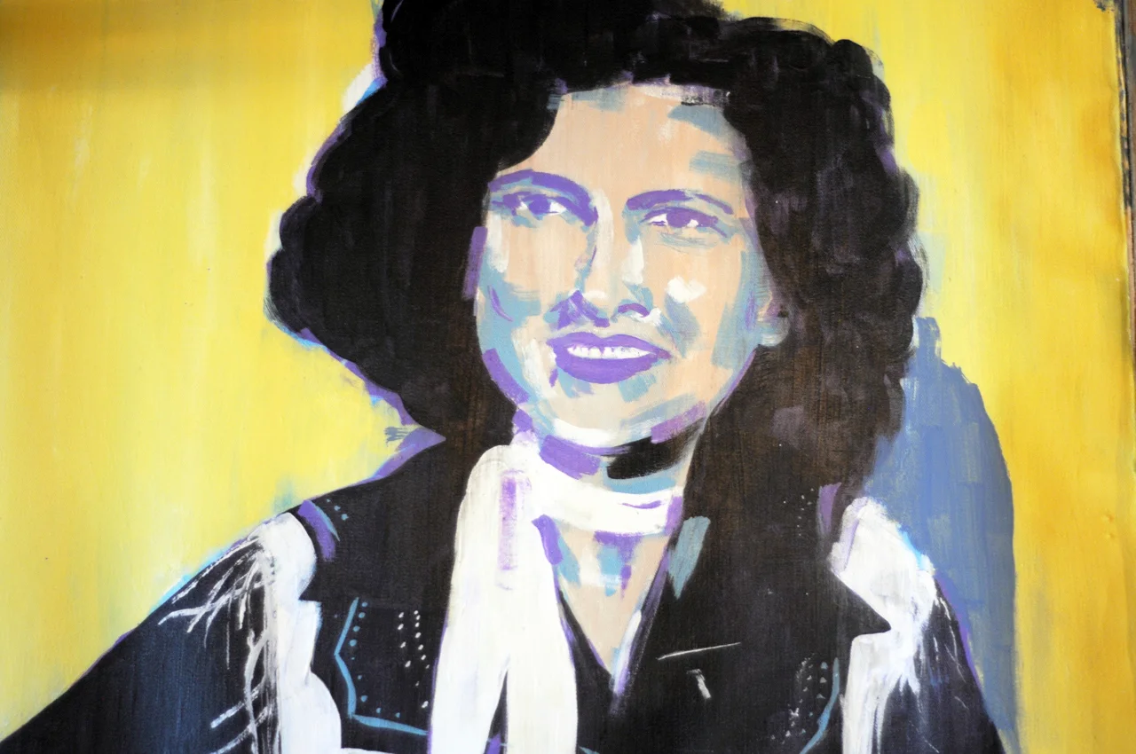 Patsy Cline, artwork by Jamie Morrison