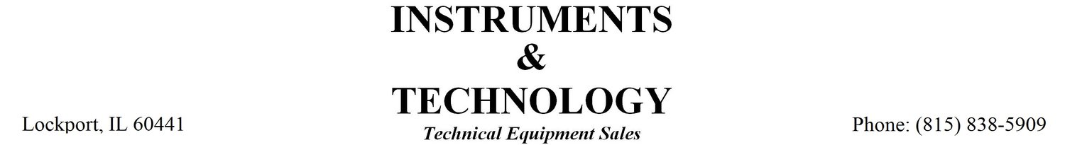Instrument & Technology