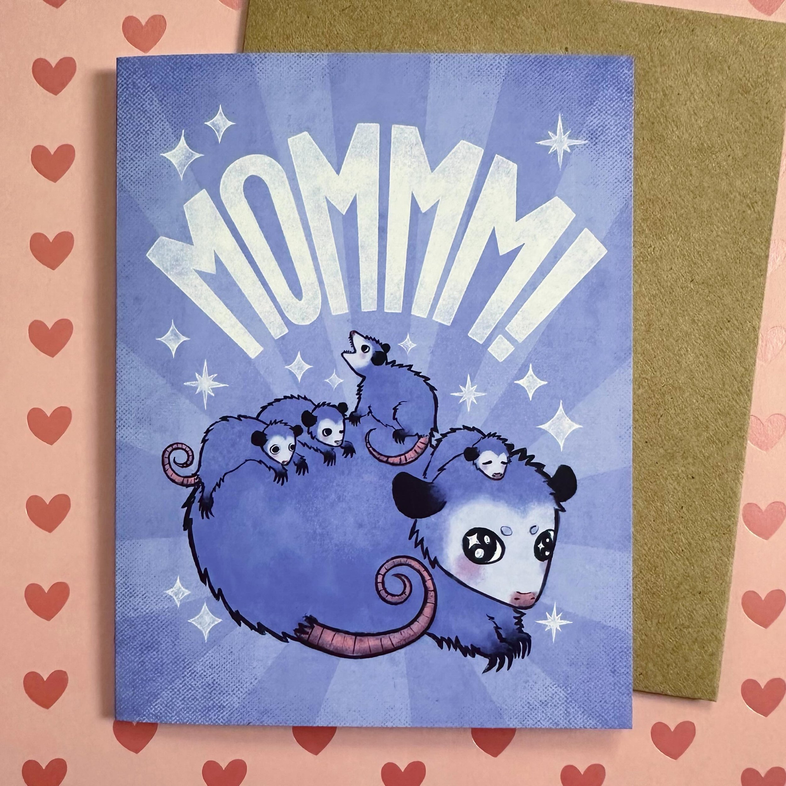 New moms day card! Opossum style! 

#oppossum #oppossumsofinstagram #oppossums #womenofillustration #illustration #adobefresco #adobefrescoillustration #adobefrescoart #neworleansartist #neworleans #neworleansart #neworleansartists