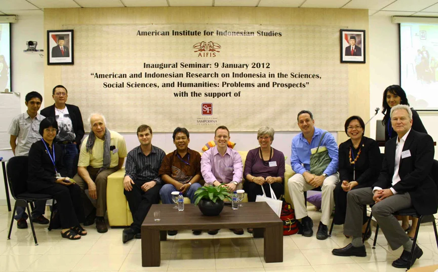 Seminar Pelantikan Institut Amerika untuk Indonesian Studies 9 Januari 2012