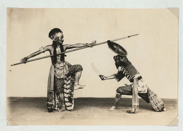 Photograph from the Claire Holt archives, NYPL