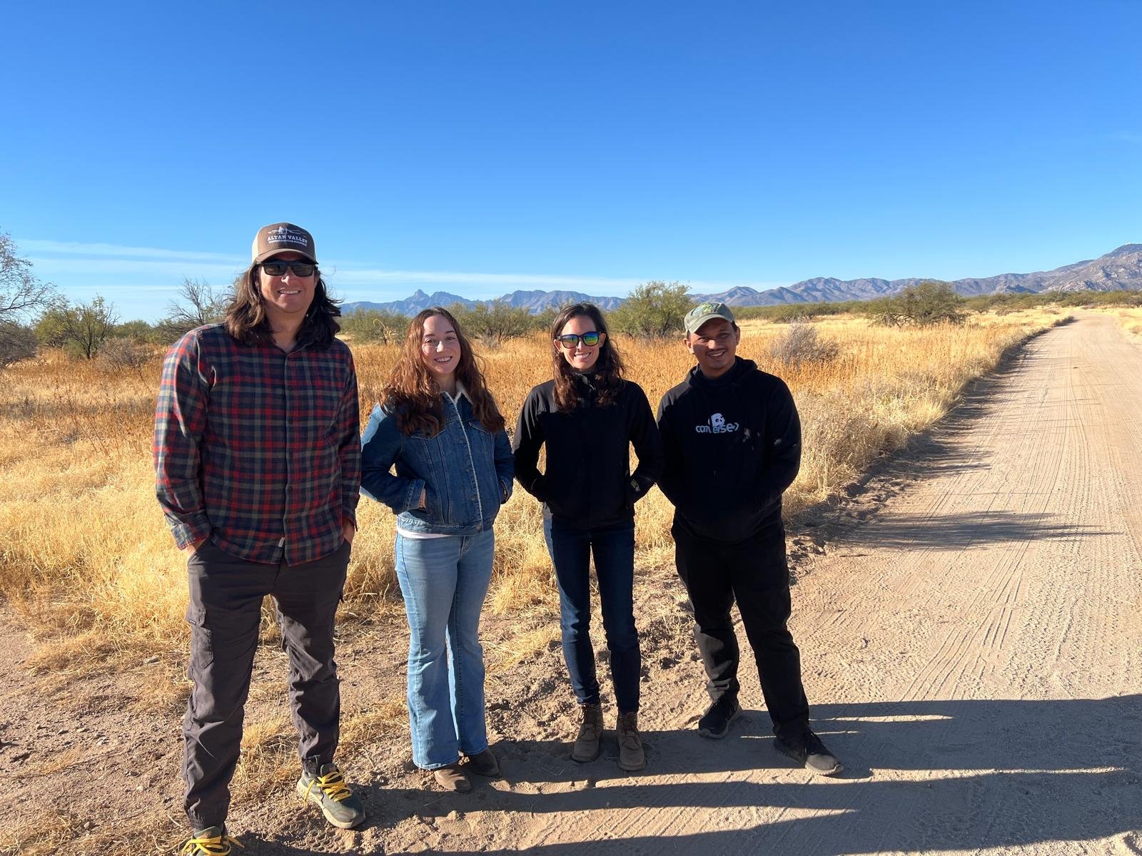 Field Visitation in Conservation Ranch Area with University of Arizona members (lecture and students) 2.jpg
