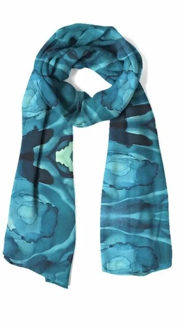 DeborahMiller-DFMillerDesign-Teal-Rose-scarf2.jpeg