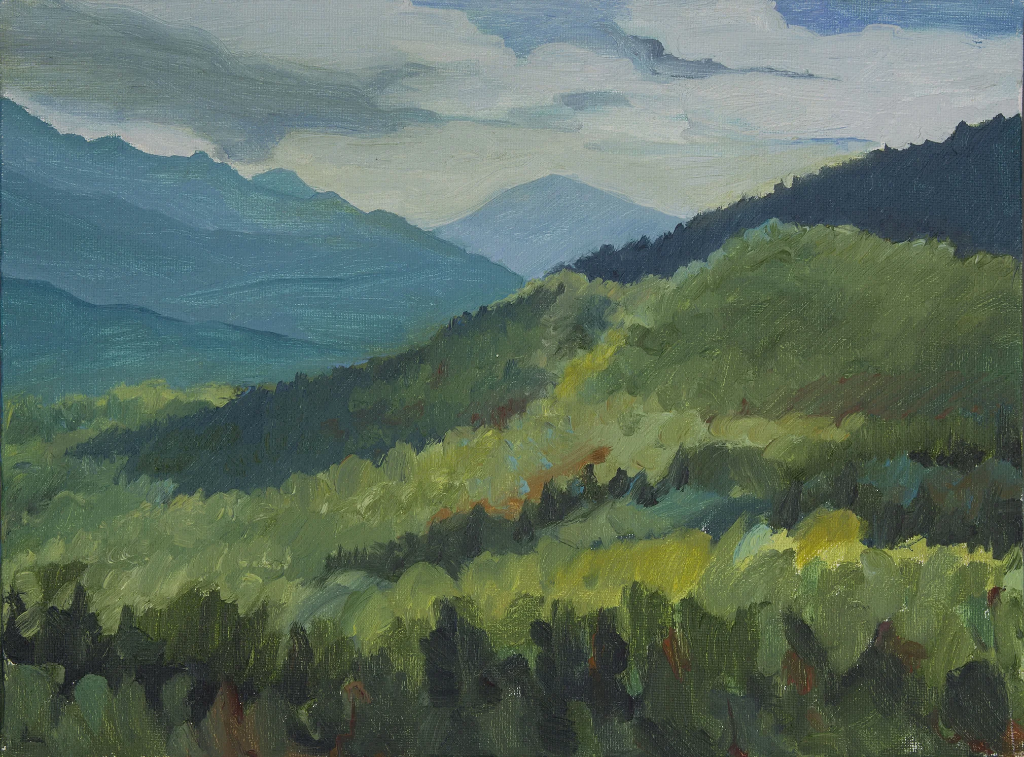 Looking East from Owls Head Mountain