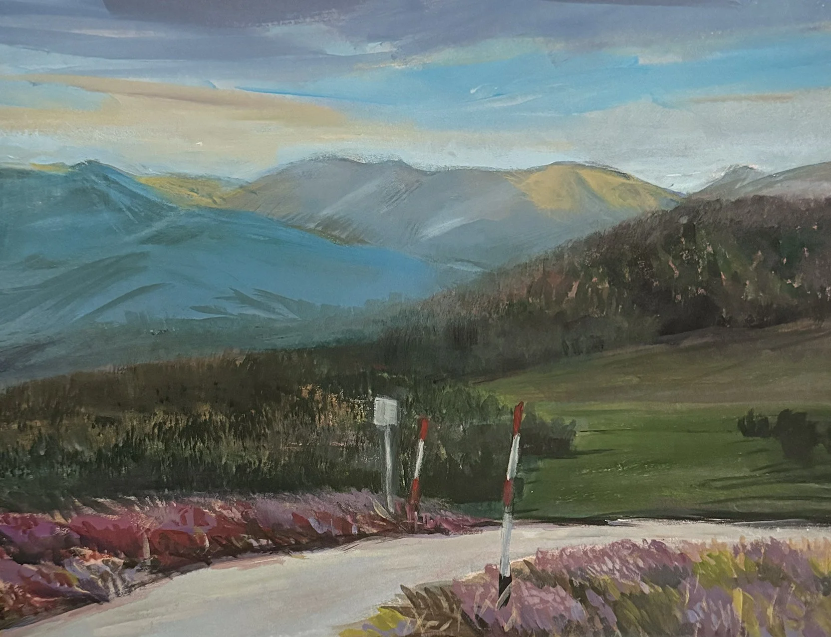 Snow Road in the Caringorms 2025