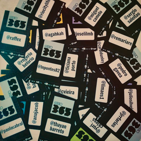 Individual avatars can be difficult to identify... so we provided official credentials with @usernames.