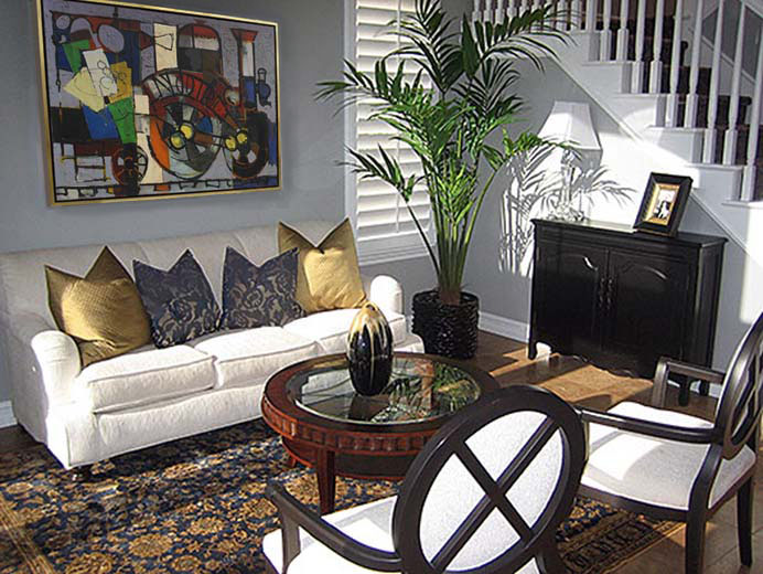 St. Tropez Estate / Locomotive / 45 x 57.5 inch (114cm x 146cm)