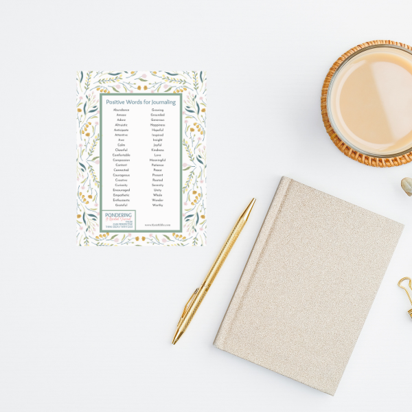 Positive Journaling — Katie Kibbe