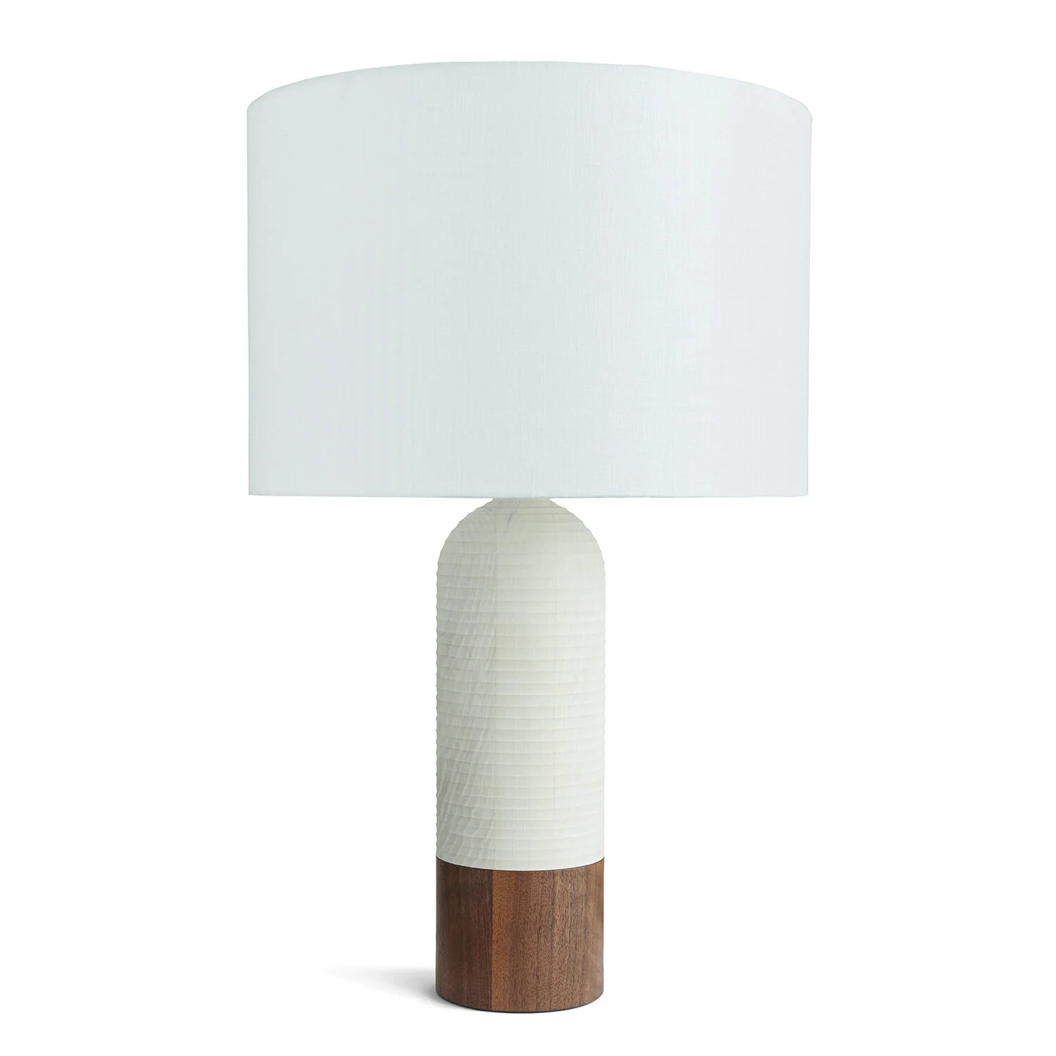  Magnum, white and walnut  