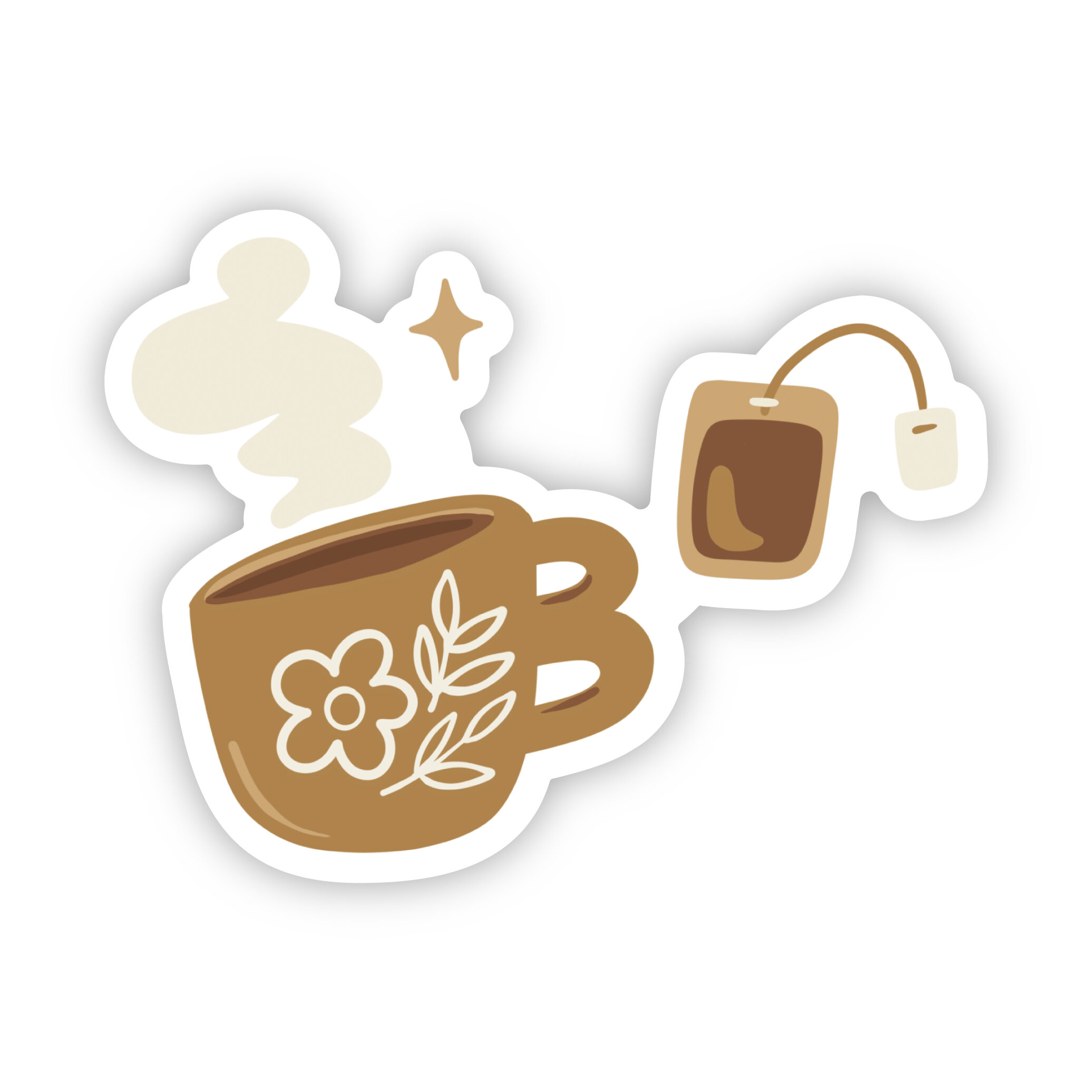Cozy Tea Sticker