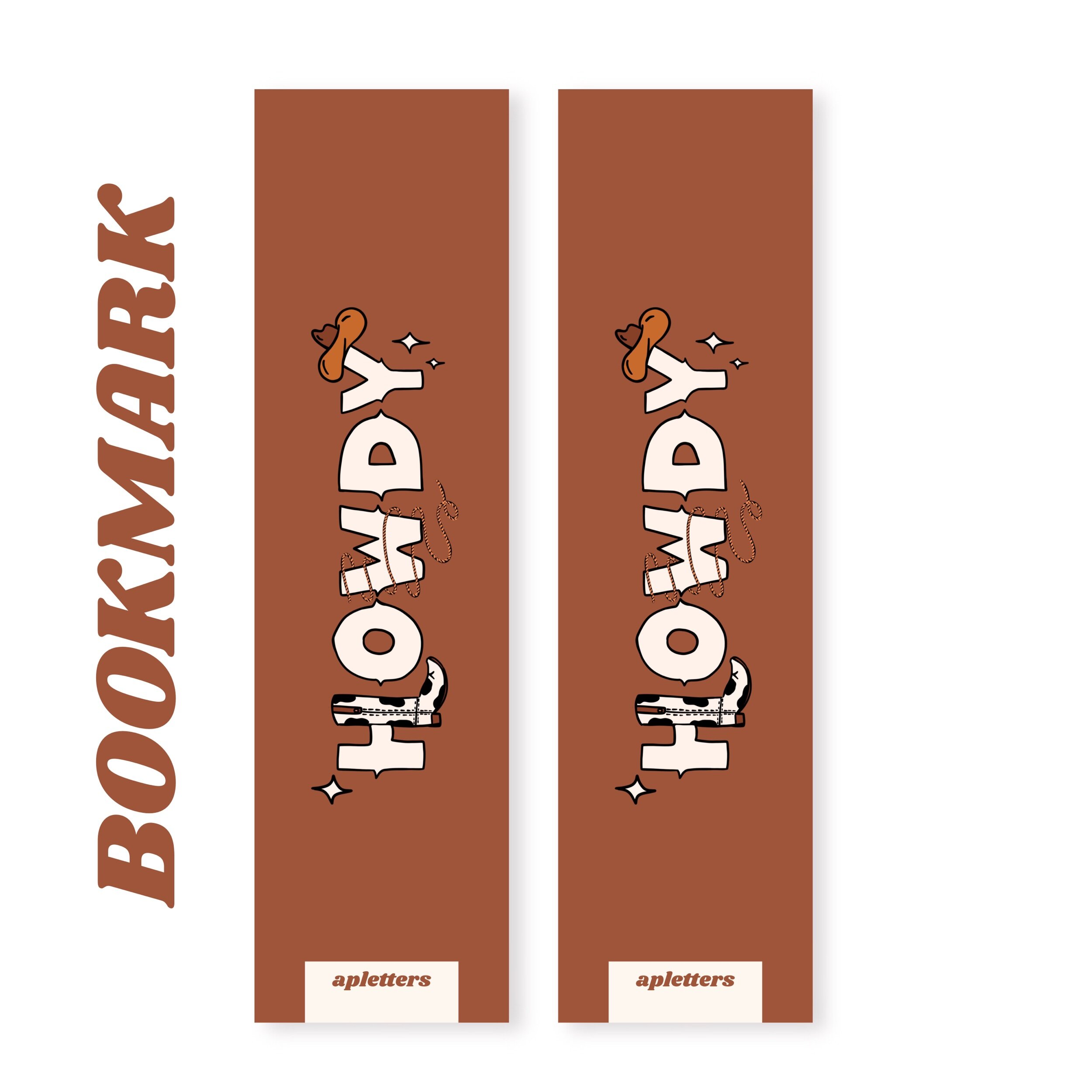 Howdy Bookmark