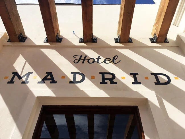 exterior sign painting · illustration