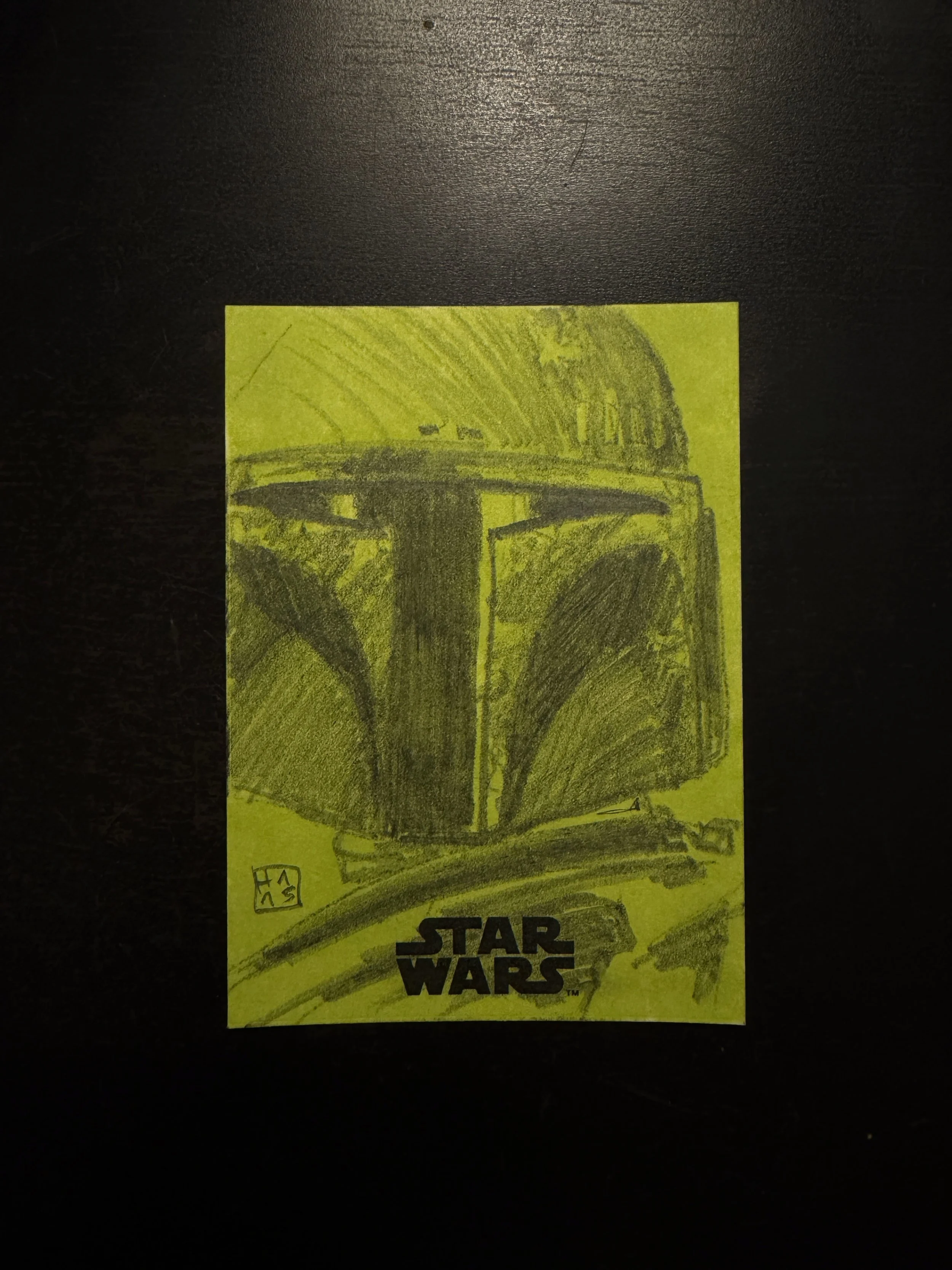 Boba Topps Star Wars Sketch Card
