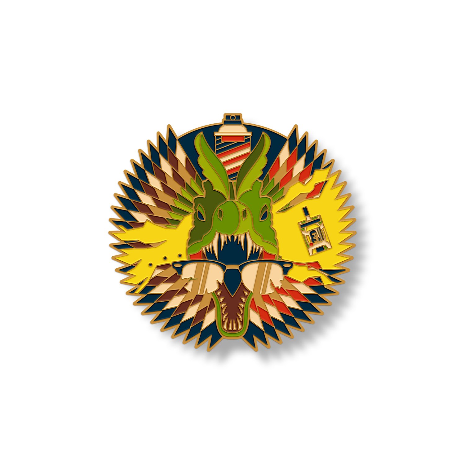 Jurassic Park Nedry Pin