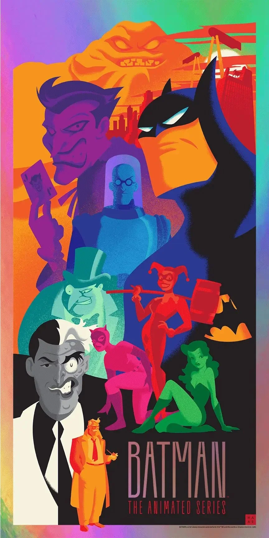Batman the Animated Series "Out of the Shadows" Artist Proof  FOIL VARIANT