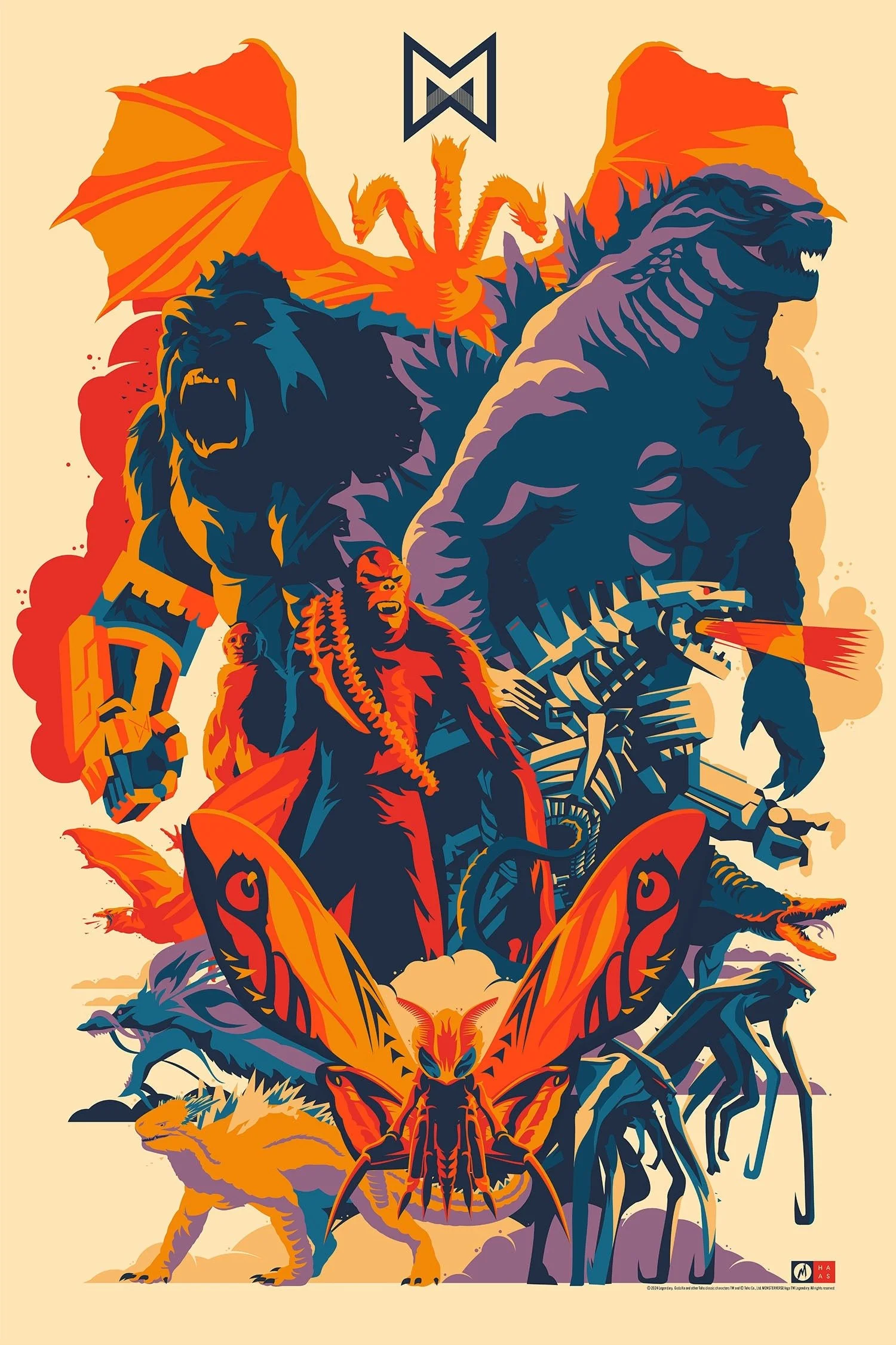 Mondo Monsterverse Artist Proofs