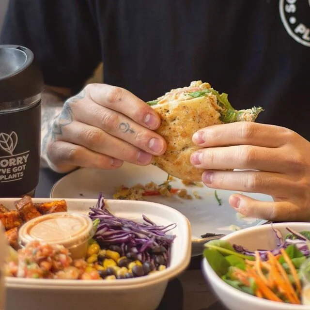 &ldquo;The store🌱&rdquo; &bull; 476 Roncesvalles Ave &bull; Along with the meal kits we do have a brick and mortar location on Roncesvalles where you can get grab &amp; go vegan take out bowls + sandwiches!! 🙌🍃 we are going to be adding more offer