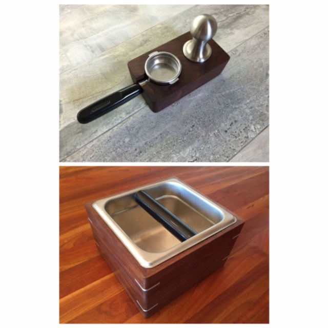 Walnut Barista Equipment