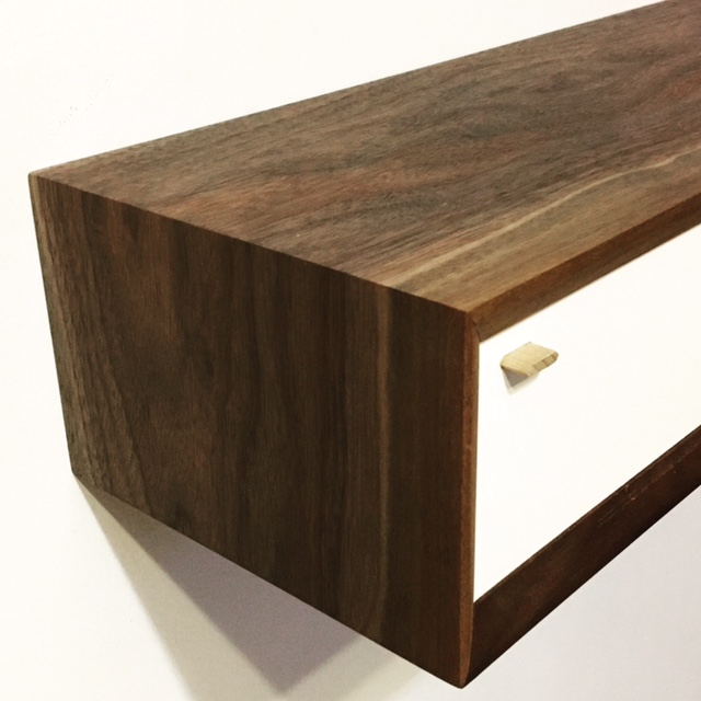 Walnut Floating Shelf