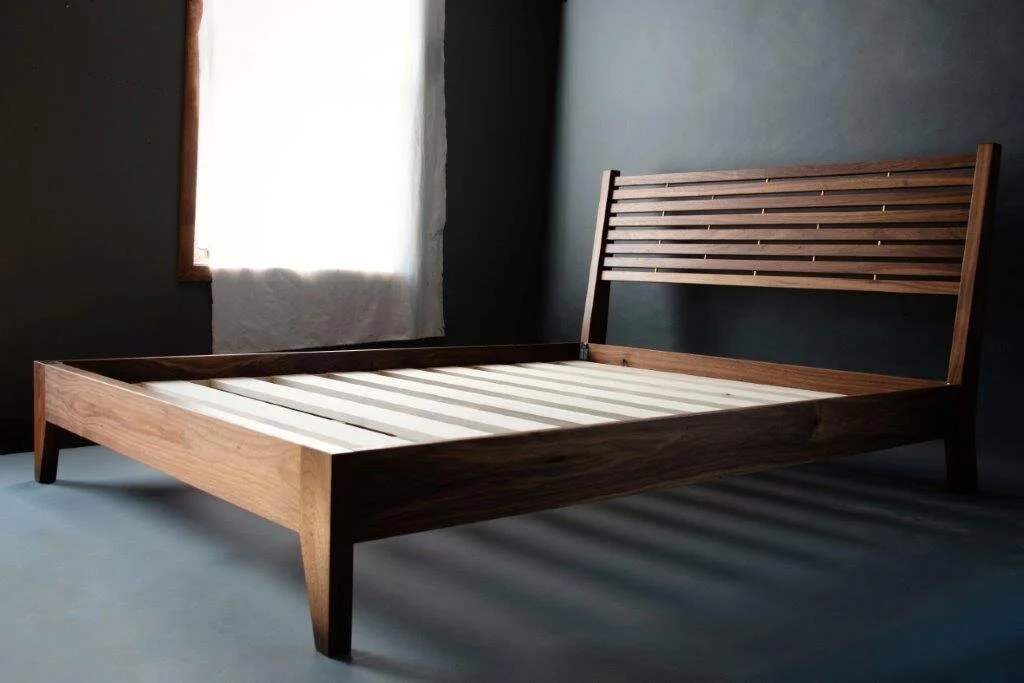 Walnut Queen Bed