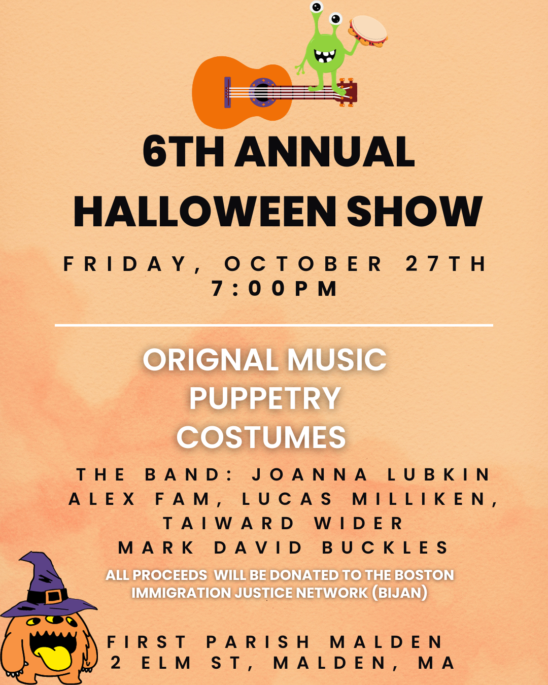 6th Annual Halloween Show