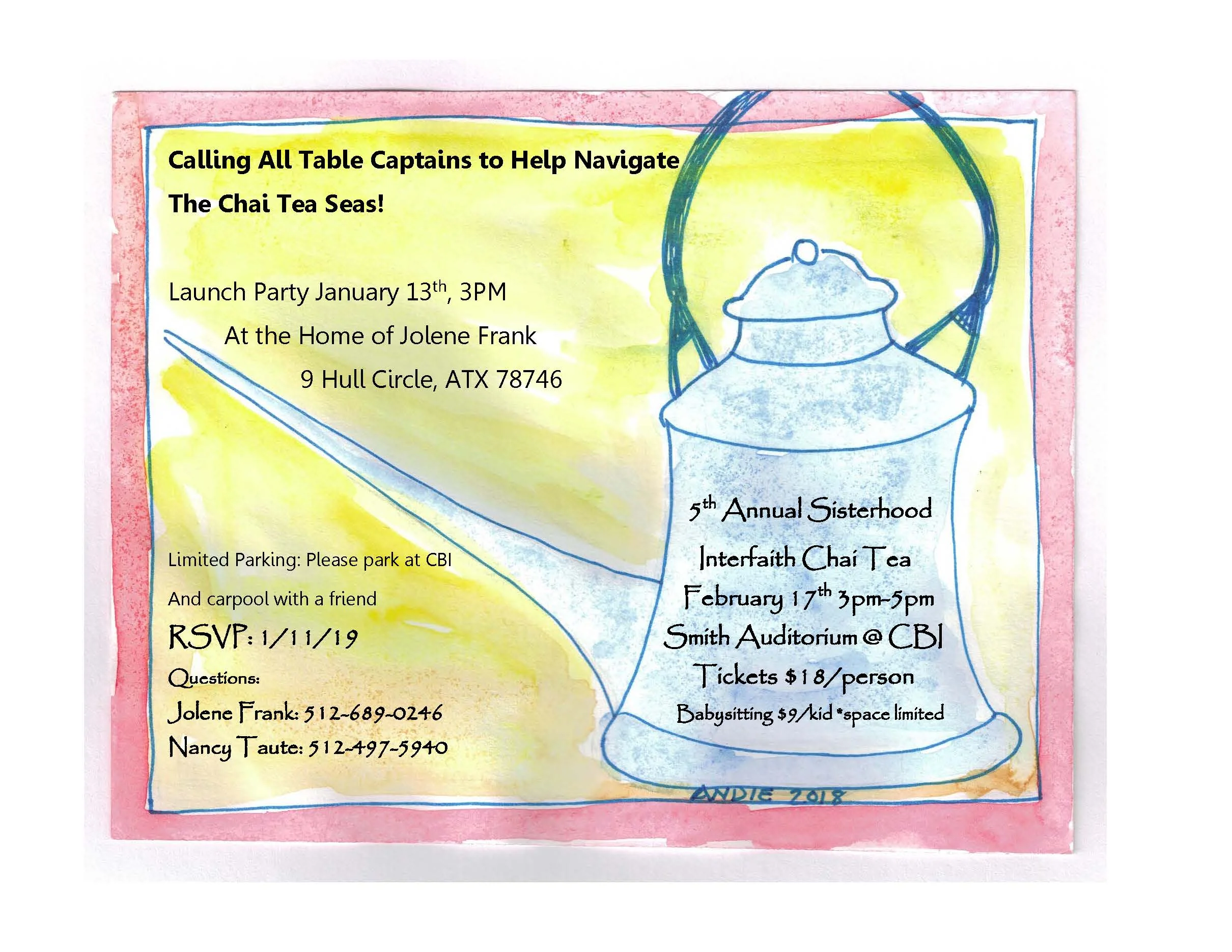 Calling All Table Captains to Help Navigate.jpg