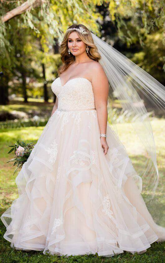 gold plus size dresses weddings