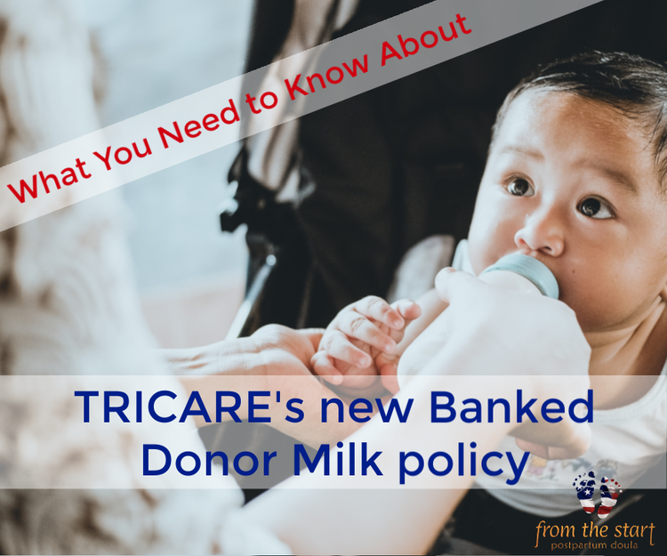 What You Need To Know About Tricare's Banked Donor Milk Policy — From The  Start, Postpartum Doula