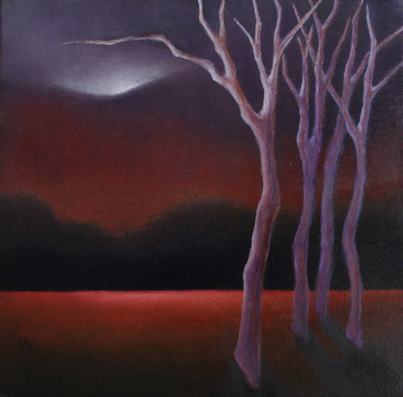 "Purple Trees" - SOLD