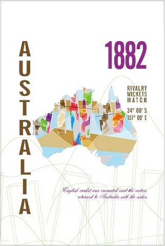 Credit: Jennifer Hill, creator of the series, Places I've Never Been. http://www.jhilldesign.com/products/a-toast-to-australia