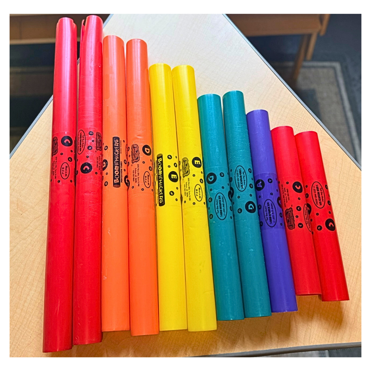 Boomwhackers set