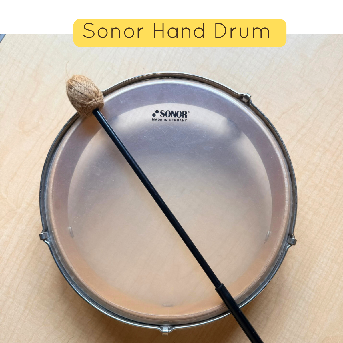 Sonor drum picture from top